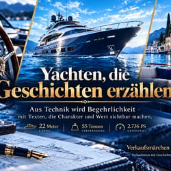 Storytelling für eine Yacht