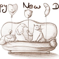„Happy New Day“ für den Tassendruck
