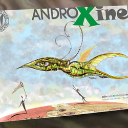 Titelbild für „Androxine“ (Andromeda extended Magazine) Mai 2009, ISSN 1868-2820