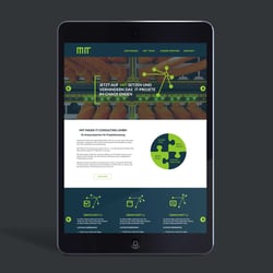 Auszug aus dem Design der Website