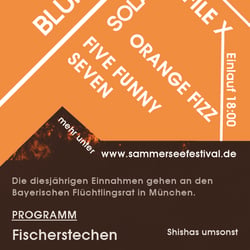 Flyer Din Lang – Rückseite