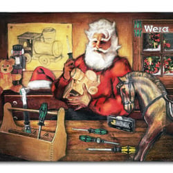 Illustrationen für den WERA Werkzeug Adventskalender 2011