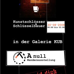 Plakat Sonderformat Kunstschlösser