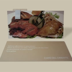 AVANA09: restaurant menu