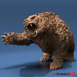 Schleich Höhlenbär – Finales 3D Modell