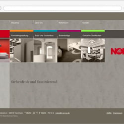 Internetauftritt NOKY Malerbetrieb