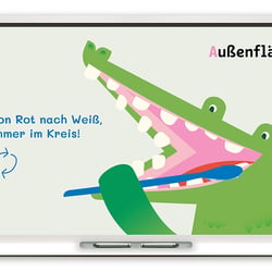 Anwendung der Charaktere in Präsentationen