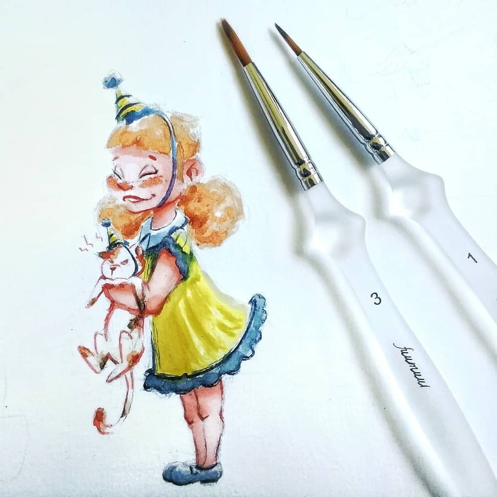 watercolour sketch