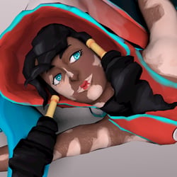 Model Gesichtsdetail