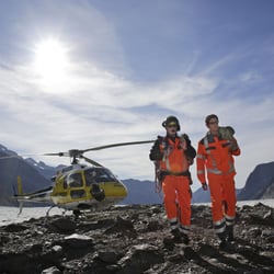 Heli-Shooting in den Alpen für MEWA