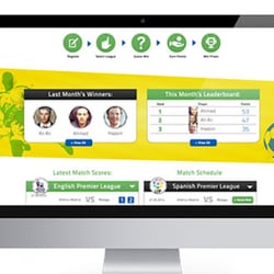 Webdesign YallaScore