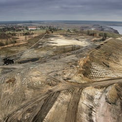 Kite-Aerial-Photography /Ilse-Siedlung Großräschen