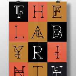 Vector based typeface ‚MORGANA‘