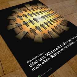 Wettbewerb Eliteuniversitäten – Plakat