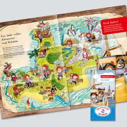 Spielschiff Düsseldorf – Schatzkarte
