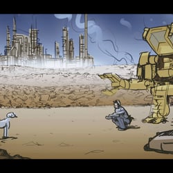 PREPRODUCTION WORK THUMBNAILS / COLOR