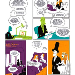 Comic für die Rückseite des DATEV Magazins – 02