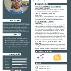 Juan Santiago Lucaras – CV – QA Tester