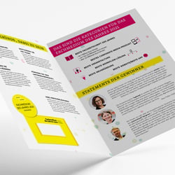 Ausschreibung »Fachmedium des Jahres 2021« der Deutschen Fachpresse, Innenseiten