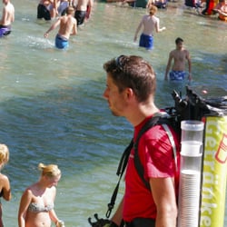 mobiler Verkäufer im Einsatz