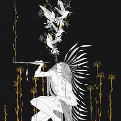 Great spirit (illustration / graphic / digital)