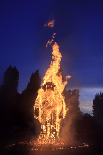 Burn out Man