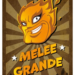 Spilekarten-Rückseite: „Melee Grande“