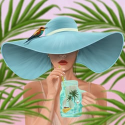 summertime and the living is easy cocktail #1