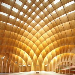 Autobahnkirche Siegerland by Schneider + Schumacher. Wilnsdorf, Germany.