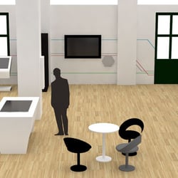 Rendering für den inno2grid Showroom, Berlin 2016
