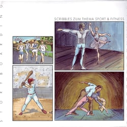 Sports Scribbles Colour