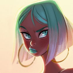 For the #drawthisinyourstyle challenge on Instagram – original art by Chabe Escalante