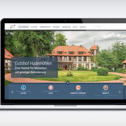 Website für eine Behinderteneinrichtung