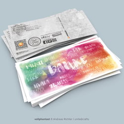 Unitedcrafts Postkarten-Gestaltung