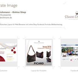 Corporate Image: Glaserei Deichmann- Online Shop – Mainz