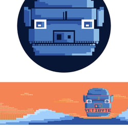 YetiByte Logo und Banner für Youtube