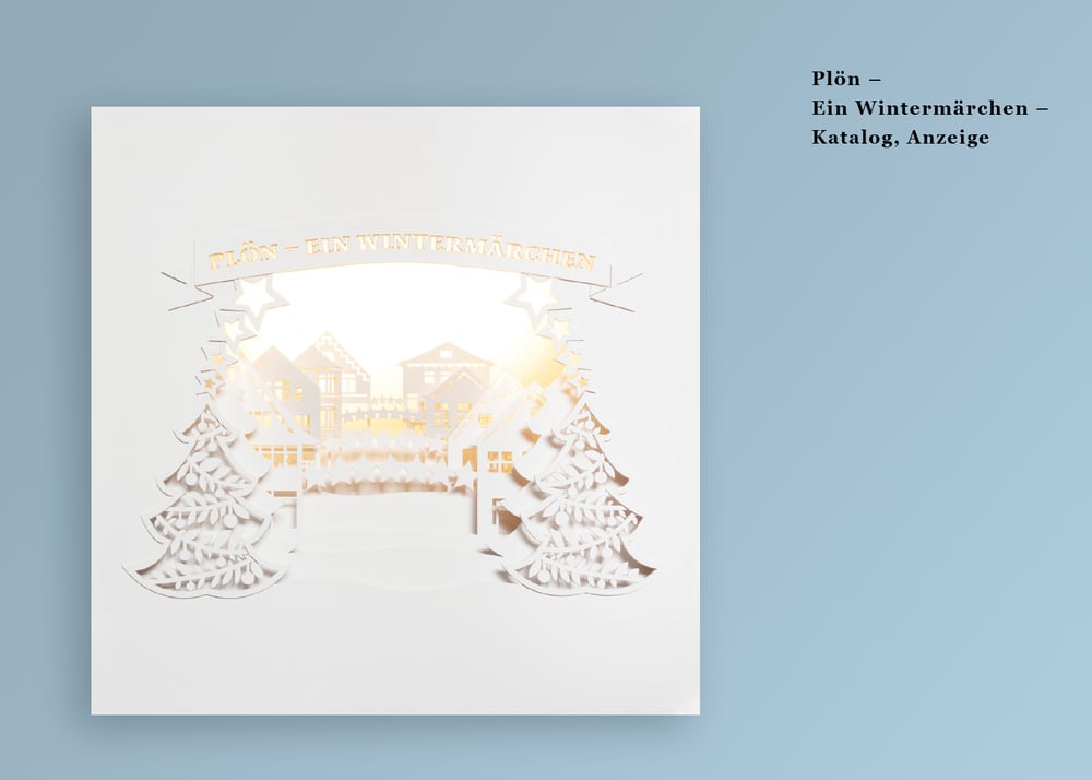 Plön – Ein Wintermärchen – Katalog, Anzeige