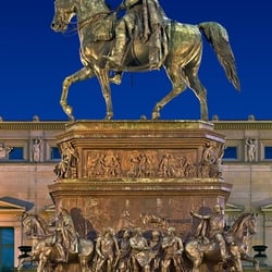 Reiterdenkmal Friedrich II Unter den Linden von Christian Daniel Rauch