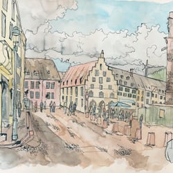 Marktplatz Freiburg im Breisgau-1
