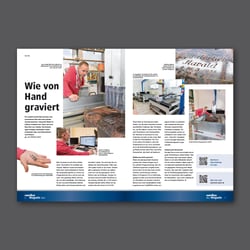 Weha Magazin Artikellayout