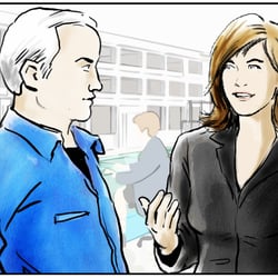 Storyboard-Bild 3 – Bürokratieabbau