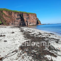 Strand in Helgoland