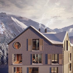 3D Visualisierung: Maya Häuser, Andermatt