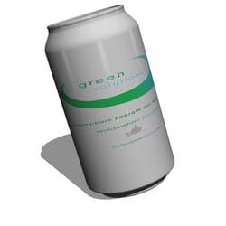 Getränkedose Mock Up