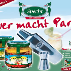 Produktkampagne (POS, Plakate, Aufsteller, Mailings)