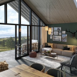 Ferienhaus Wohnzimmer