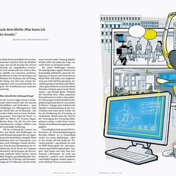 Doppelseite des Leitartikels der W&W-Ausgabe 2/2014