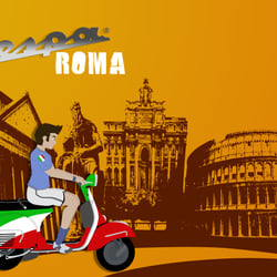 Io VESPA Roma (Sample of another possible character)
