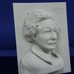 Fotorelief – Albert Einstein