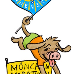 Motiv für die Teilnahme der Aktion Sonnenschein am München-Marathon